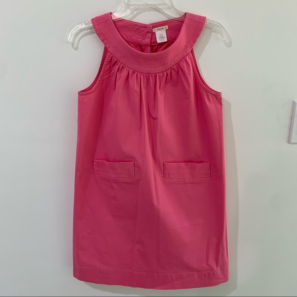 Crewcuts Vibrant Pink Sleeveless Kids Dress